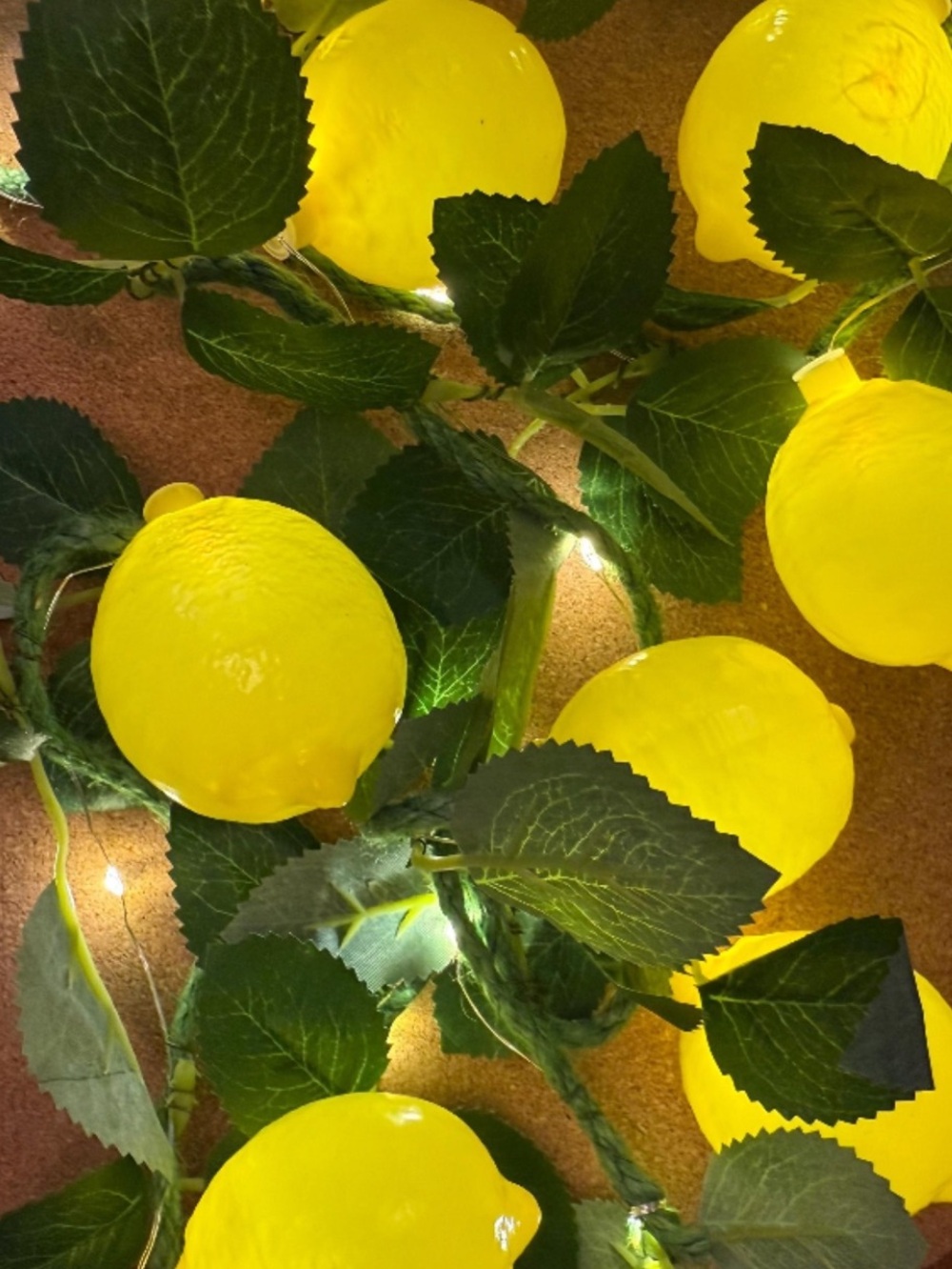 Yellow Lemon String Lights